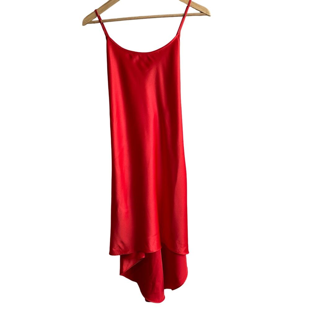 Victoria's Secret Collection Red Nightie Night Gown Slip Dress S